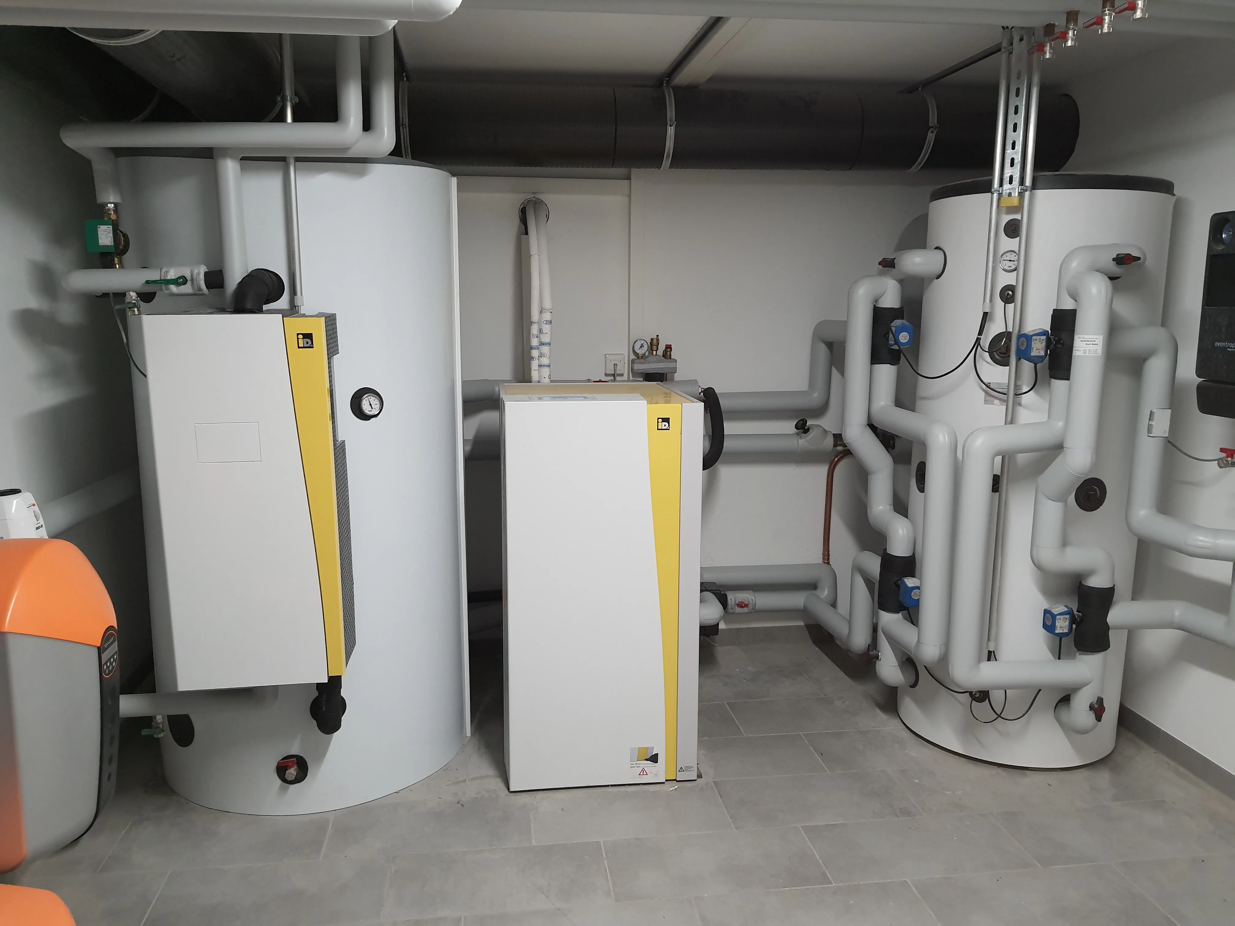 Gesamtanlage – Heizung, Lüftung und Sanitär