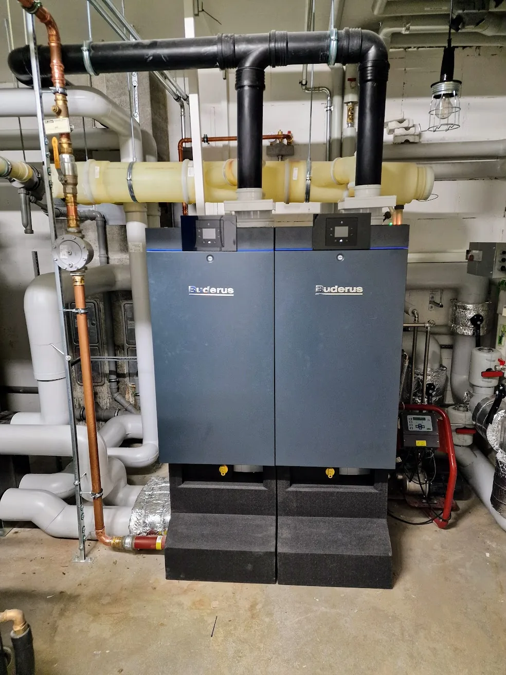 Wärmeanlage in einem Seniorenheim